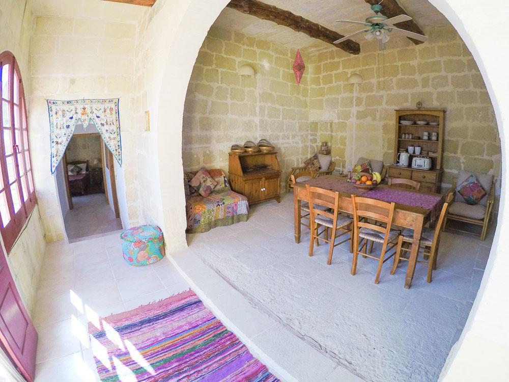 Shanti Ghar Gozo San Lawrenz Exterior foto